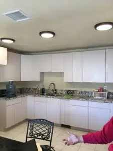Kitchen after rehabbing