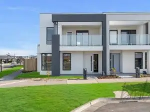 Real estate investor reviewing rental income and property cash flow for a DSCR loan application.