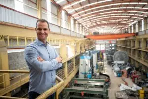 Manufacturing business using commercial machinery and equipment to support production and business growth.
